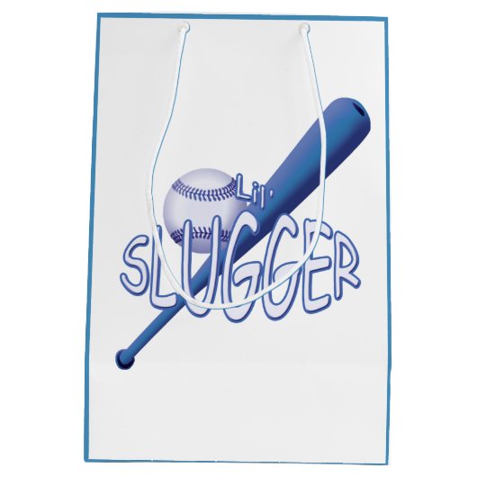 Baseball Baby Boy MGB Medium Cadeauzakje (Achterkant)