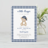 Baseball Baby Shower Boy Invitation (Debout devant)