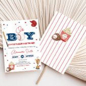 Baseball Baby shower Kaart