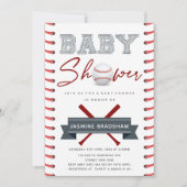 Baseball Baby shower Kaart (Voorkant)