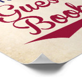 Baseball-Baby shower Onderteken het gebarentaal va Poster (Hoek)