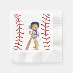 Baseball Baby shower Paper Napkins Servetten