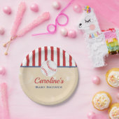 Baseball Baby shower Papier Bord (Feest)