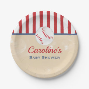 Baseball Baby shower Papier Bord