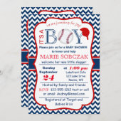  Baseball Baby shower Uitnodiging (Voorkant / Achterkant)