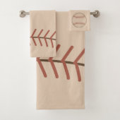  Baseball Badkamer Handdoek Set (Insitu)