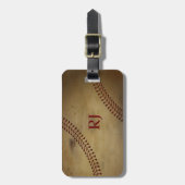 Baseball Bagagelabel (Voorkant verticaal)
