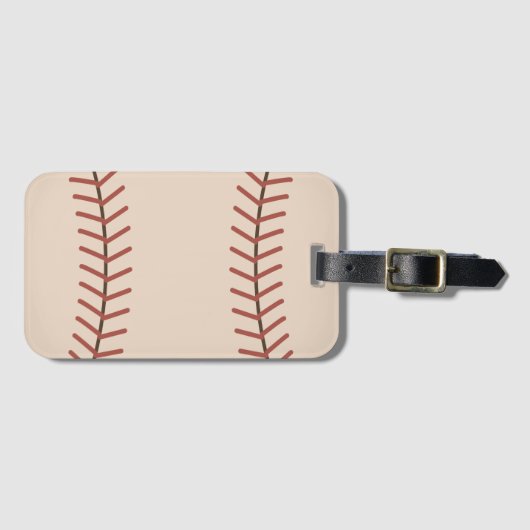  Baseball Bagagelabel Gift (Voorkant (horizontaal))