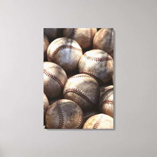 Baseball Ball Canvas Afdruk (Voorkant)