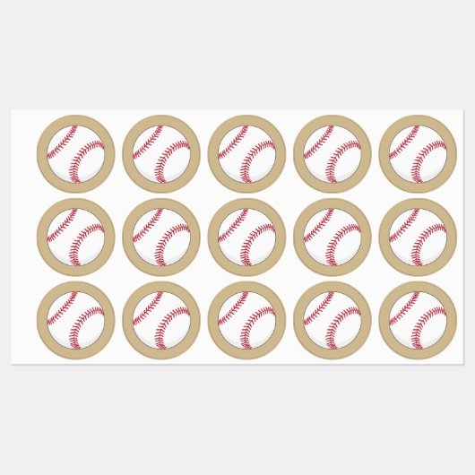 Baseball Ball Labels (Vel)