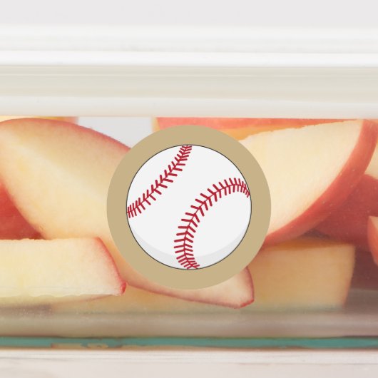 Baseball Ball Labels (Aangebracht)