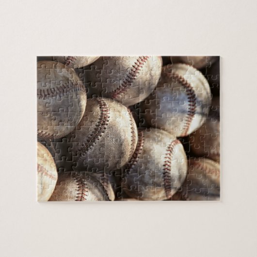 Baseball Ball Legpuzzel (Horizontaal)