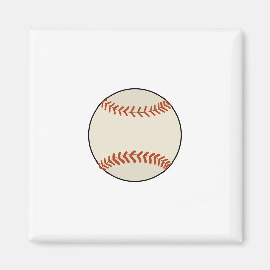 Baseball Ball Magneet (Voorkant)