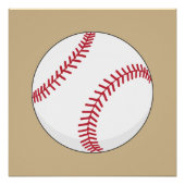Baseball Ball Perfect Poster (Voorkant)
