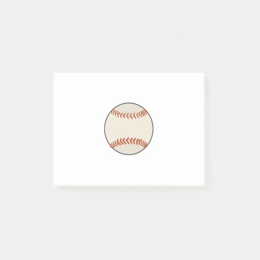 Baseball Ball Post-it® Notes (Voorkant)