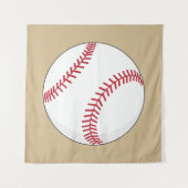 Baseball Ball Wandkleed (Voorkant)