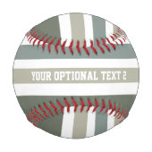 Baseball Balle de base-ball sur mesure Motif (Dos)