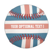 Baseball Balle de base-ball sur mesure Motif (Dos)