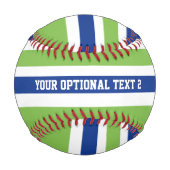 Baseball Balle de base-ball sur mesure Motif (Dos)