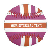 Baseball Balle de base-ball sur mesure Motif (Devant)