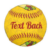 Baseball Balle de base-ball Tortilla Sandwich Wrap (Dos)