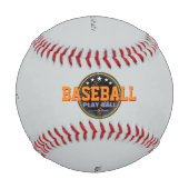 baseball . balle de jeu personnalisée (Dos)