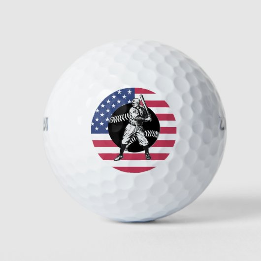 Baseball : balles de golf Vintages (Devant)