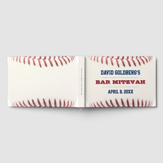 Baseball Bar Mitzvah Gastenboek (Volledig)