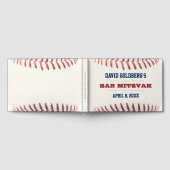 Baseball Bar Mitzvah Livre d'hôtes (Complet)