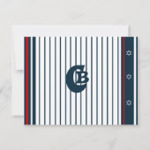 Baseball Bar Mitzvah RSVP (Dos)