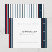 Baseball Bar Mitzvah RSVP (Devant / Derrière)