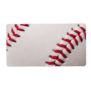 Baseball - Baseball Background Sjabloon aanpassen Etiket