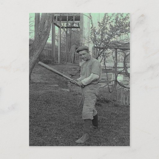 \Baseball Bat Photography Vaderdag Briefkaart (Voorkant)