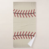 Baseball Bath Towel (Serviette de bain)