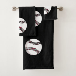 Baseball Bathroom Bath Towel set. Bad Handdoek