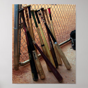 Baseball Bats - Poster