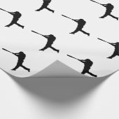 Baseball Batter Cadeaupapier (Hoek)