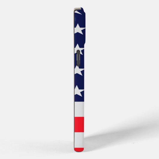 Baseball Batter en Amerikaanse vlag Case-Mate iPhone Case (Achterkant / Rechts)