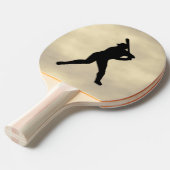 Baseball Batter omhoog Tafeltennisbatje (Voorkant Gekanteld)