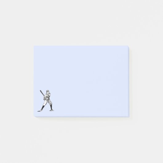 Baseball Batter Post-it® Notes (Voorkant)