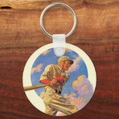 Baseball Batter Sleutelhanger (Voorkant)