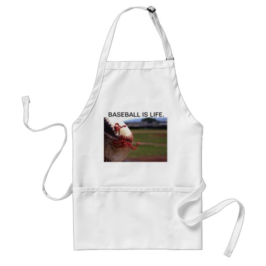 Baseball BBQ Apron Standaard Schort (Voorkant)
