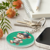 Baseball Beren 1 Sleutelhanger (Voorkant Rechts)