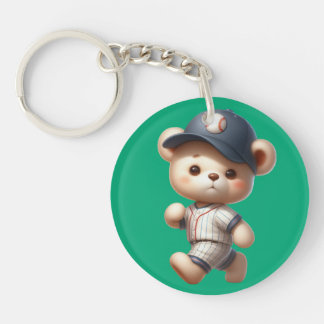 Baseball Beren 1 Sleutelhanger