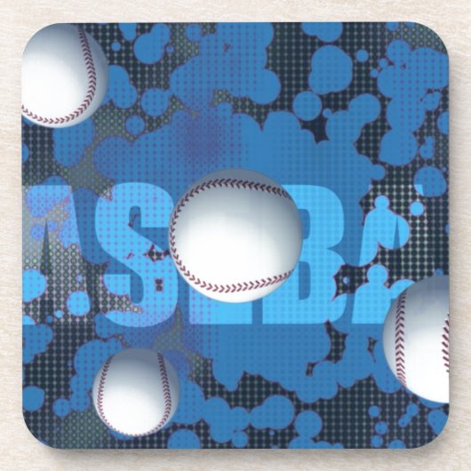 Baseball Bier Onderzetter (Voorkant)