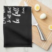 Baseball Bijbel Verse Cute Christelijk Psalm 96 Theedoek (Quarter Fold)