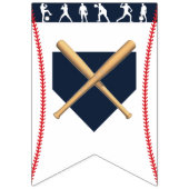 Baseball Birthday Banner (Eerste vlag)