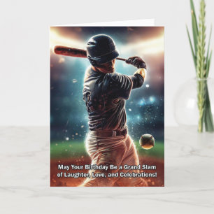 Baseball Birthday-kaart Kaart
