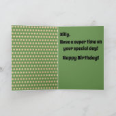 Baseball Birthday-kaart Kaart (Binnen)