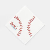 Baseball Birthday Napkins Servet (Hoek)